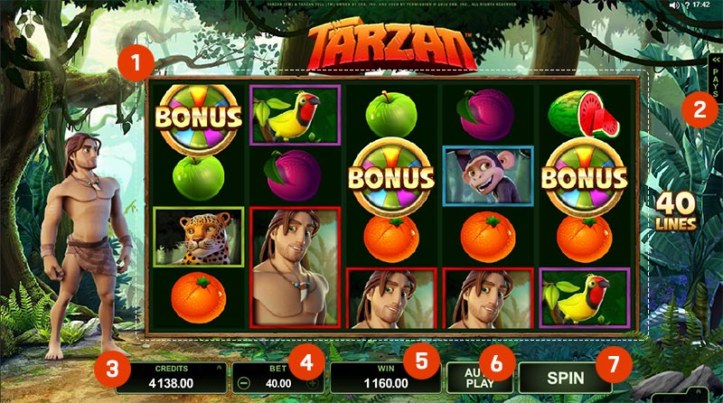 สล็อต Tarzan 05